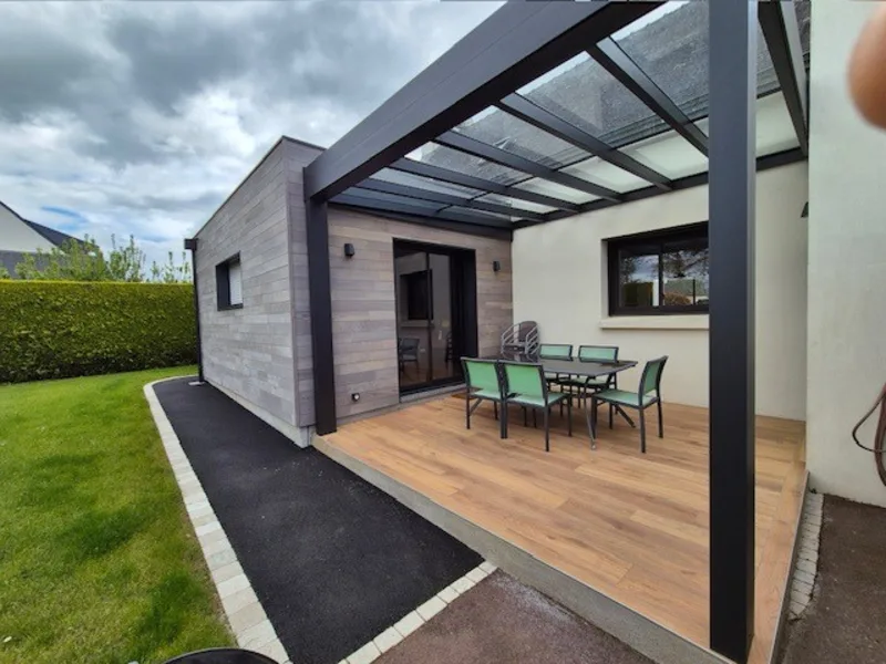 plouhinec extension chambre terrasse pergola